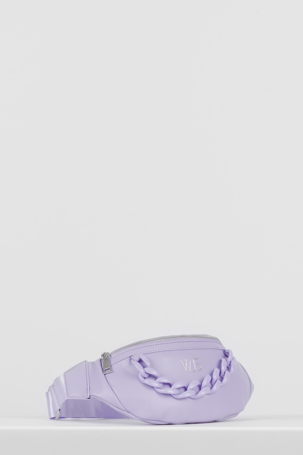 WJS fioletowa torebka damska nerka z łańcuszkiem WJS83009-56 Widok 2