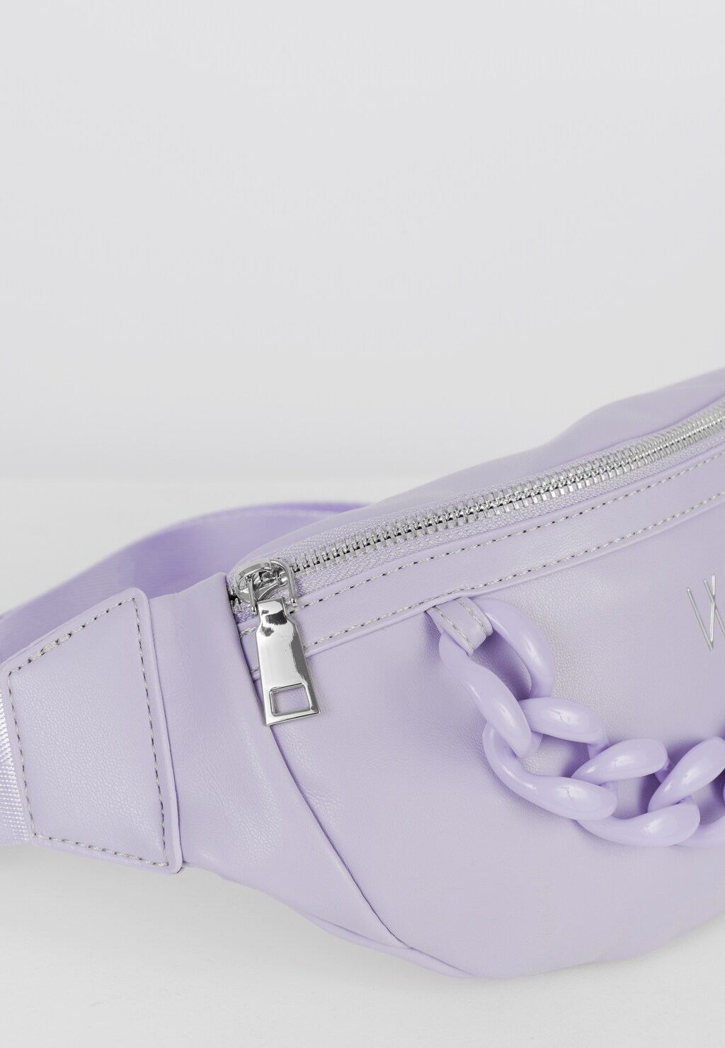 WJS fioletowa torebka damska nerka z łańcuszkiem WJS83009-56 Widok 3