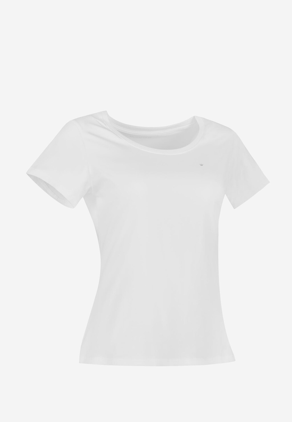 Biała koszulka damska basic 98007-89 Widok 2