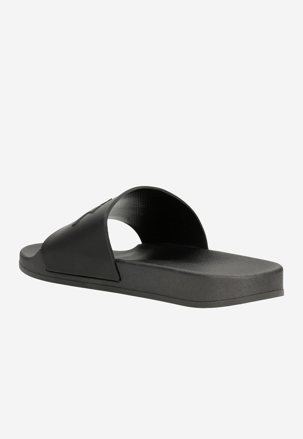 RELAKS czarne gumowe klapki damskie 74029-11 Widok 3