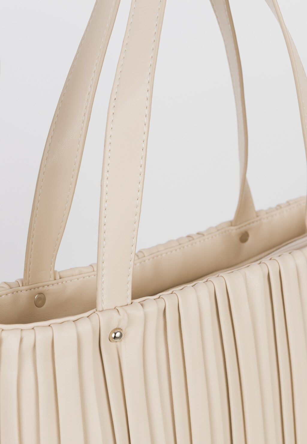 WJS beżowa torebka damska z oryginalnym marszczeniem WJS76144-54 Widok 4