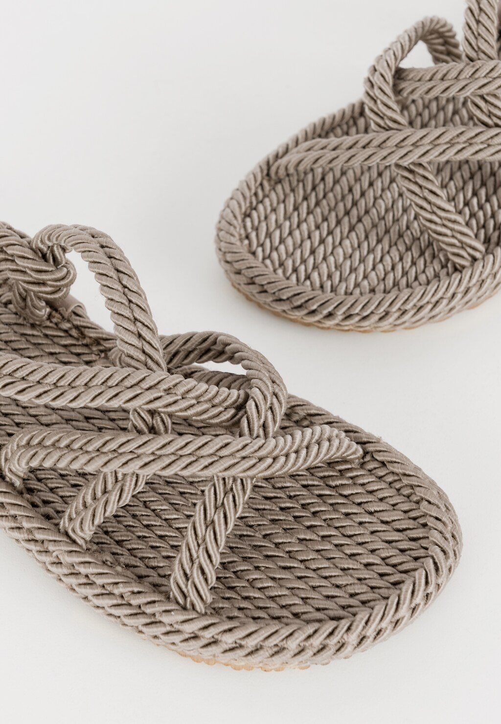 WJS zielone sandały damskie ze sznurkowymi paskami WJS74063-14 Widok 3