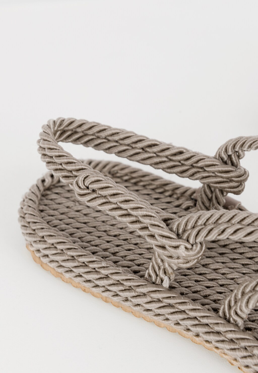 WJS zielone sandały damskie ze sznurkowymi paskami WJS74063-14 Widok 4