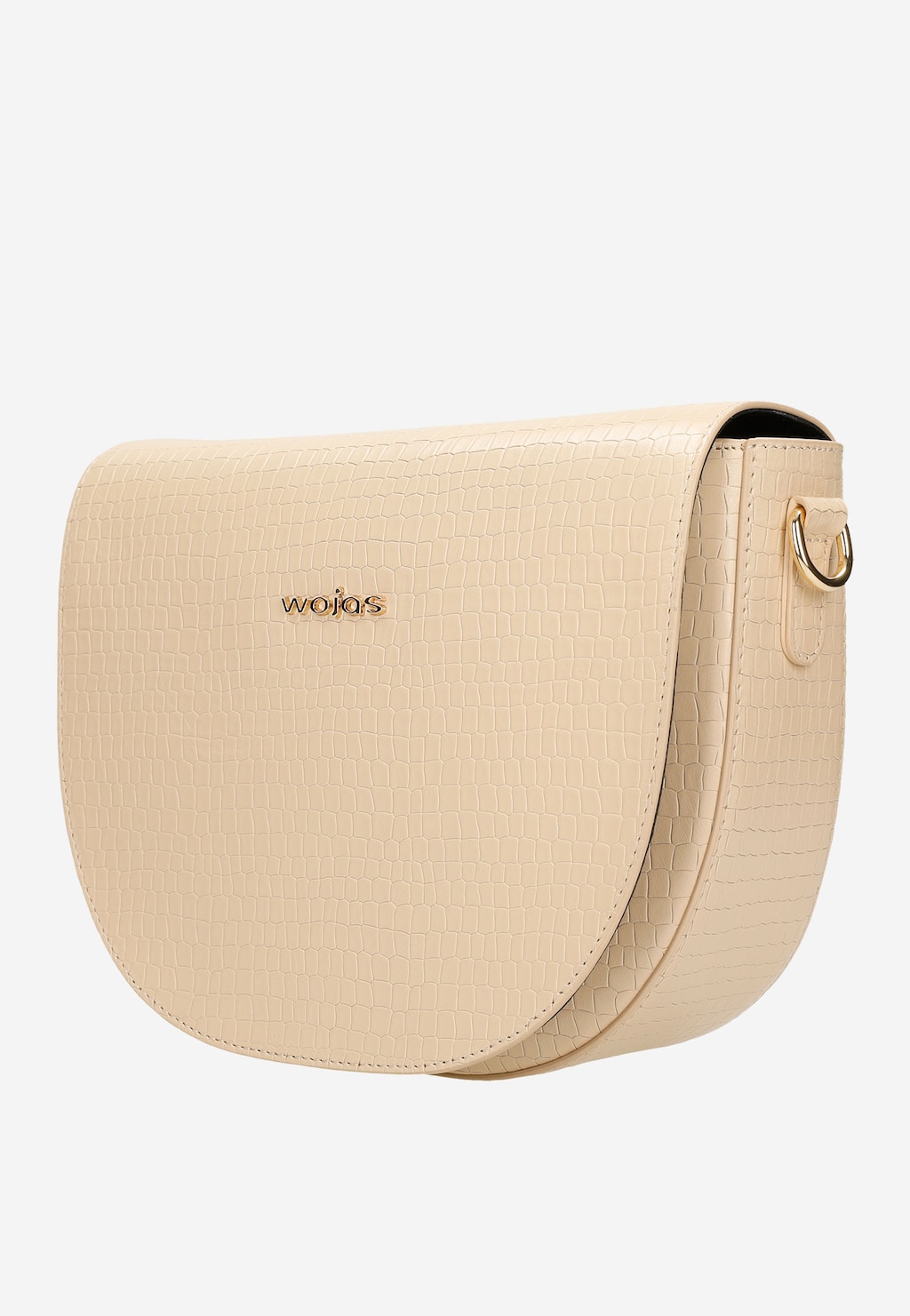 Kožené kabelky v béžovej farbe sú nadčasové doplnky 80226-54 Widok 2