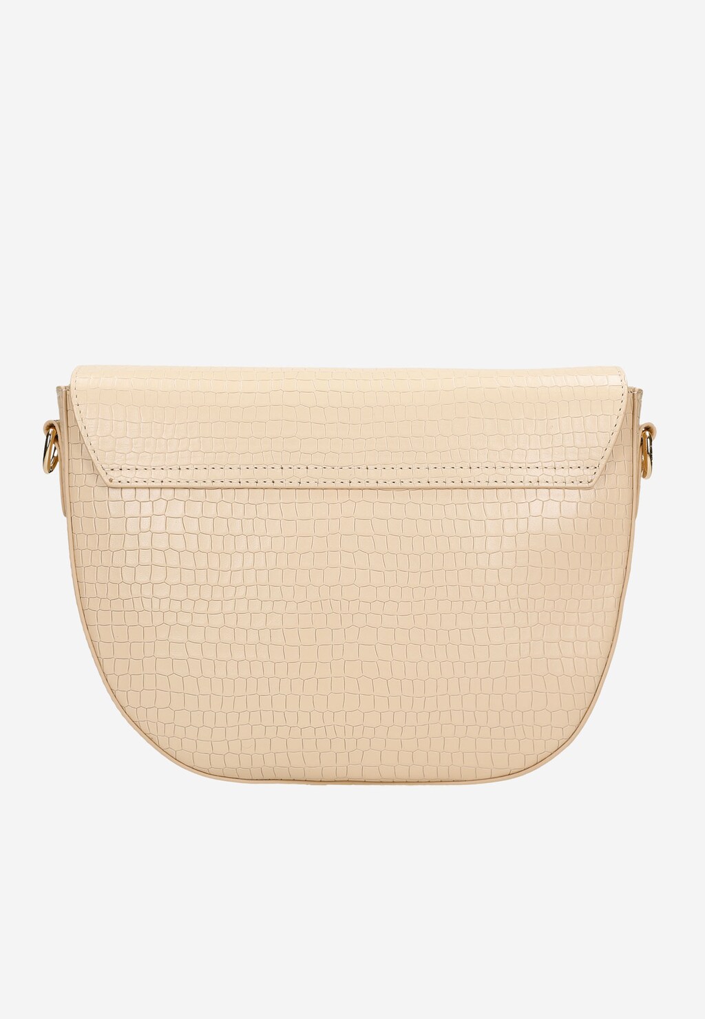 Kožené kabelky v béžovej farbe sú nadčasové doplnky 80226-54 Widok 3