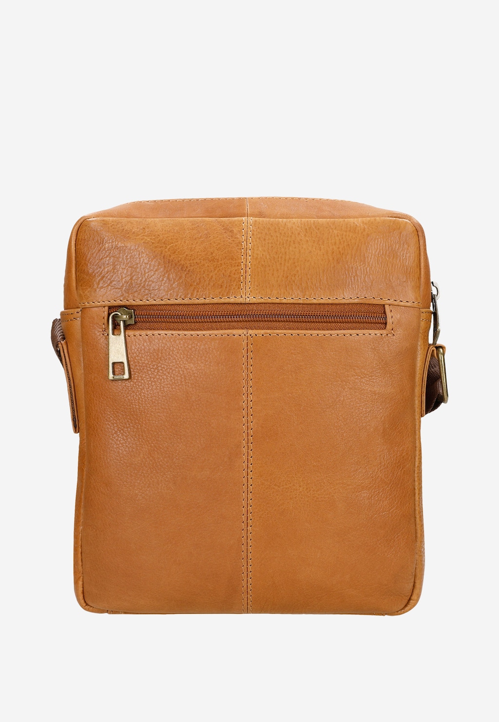 Světle hnědá pánská taška z kvalitní hladké kůže 9809-53 Widok 3