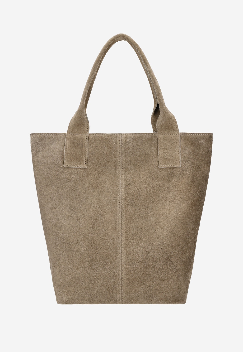 Luxusní malá kabelka z kvalitní béžové velurové kůže 80288-64 Widok 3