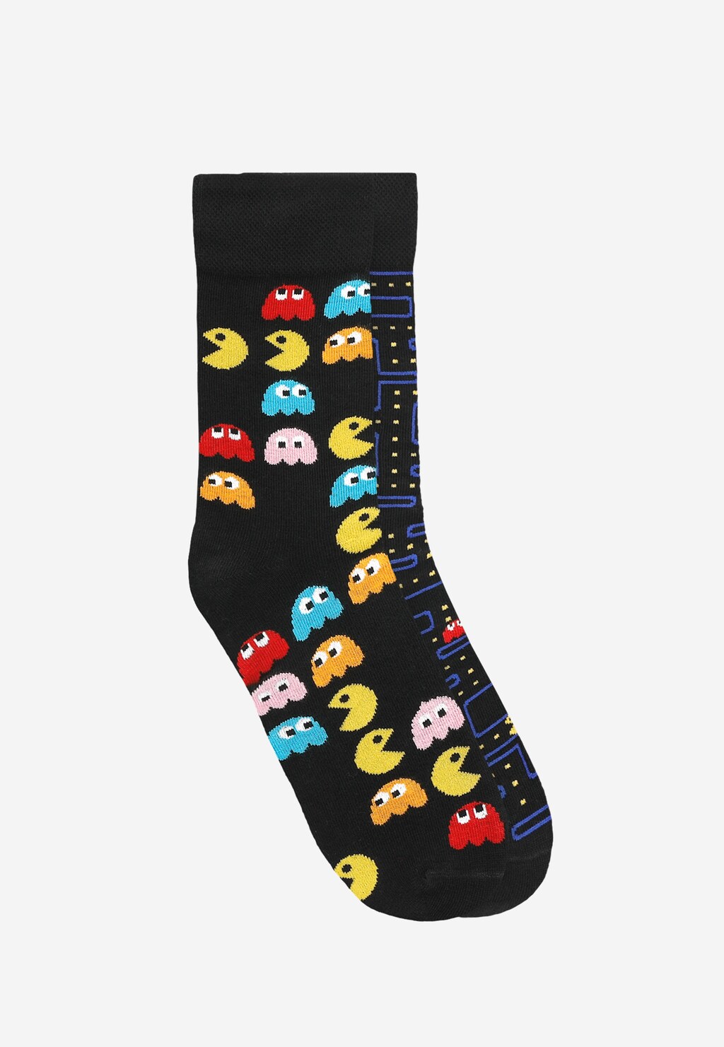 Wysokie bawełniane skarpety z motywem Pac-Mana 97042-81 Widok 1