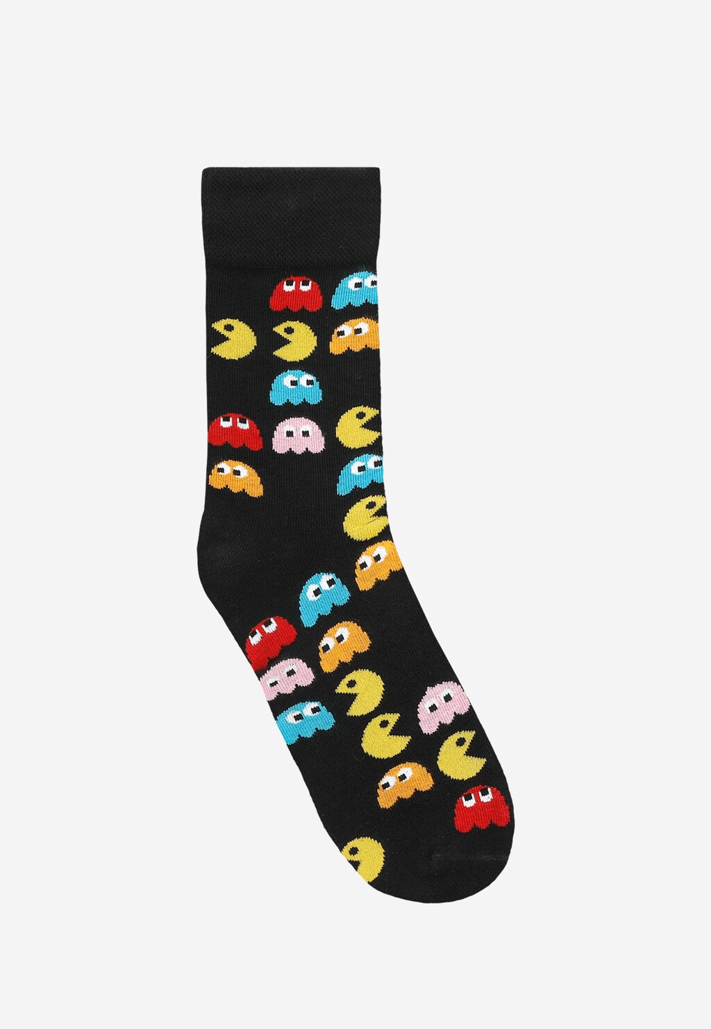 Wysokie bawełniane skarpety z motywem Pac-Mana 97042-81 Widok 2