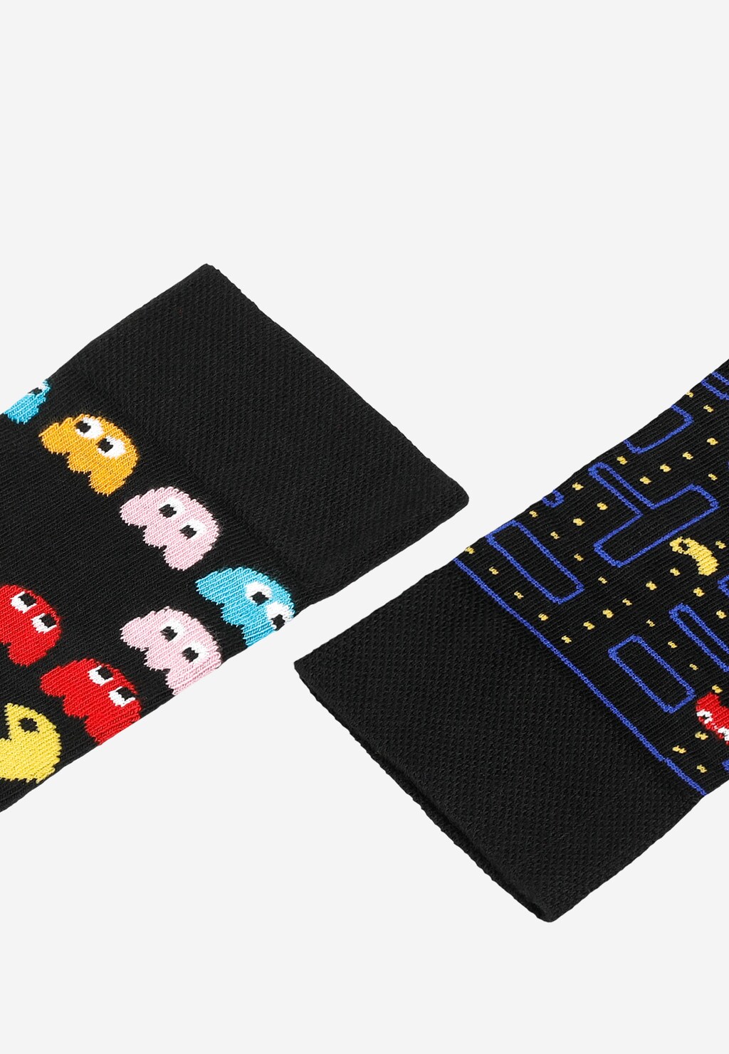 Wysokie bawełniane skarpety z motywem Pac-Mana 97042-81 Widok 4