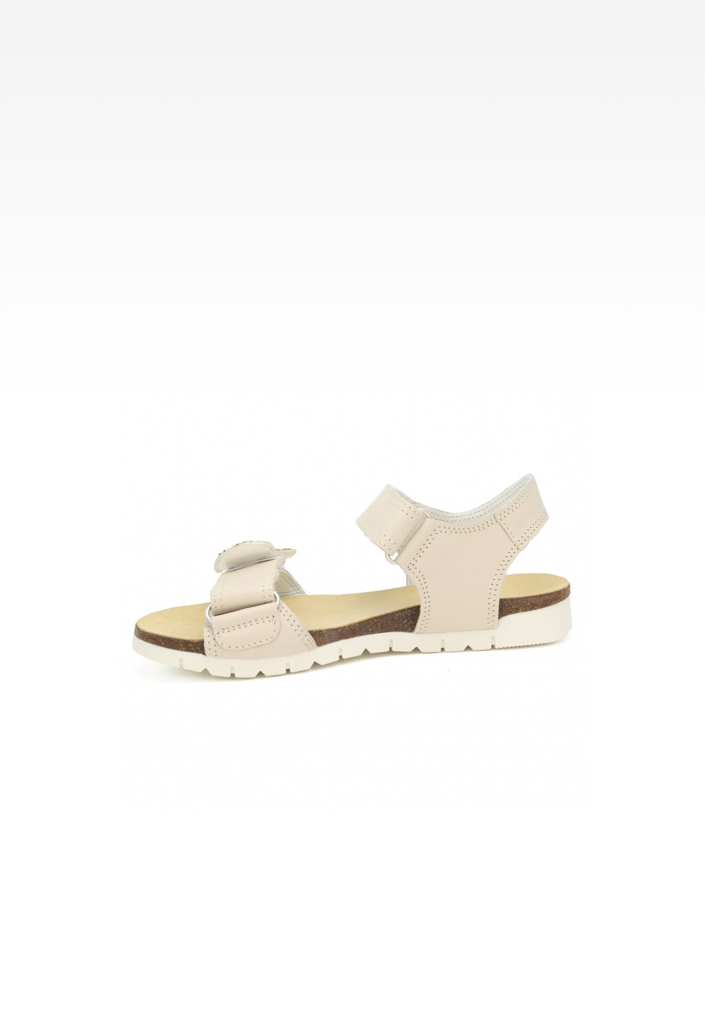 Sandály BARTEK 19183021, pro dívky, béžové Widok 4