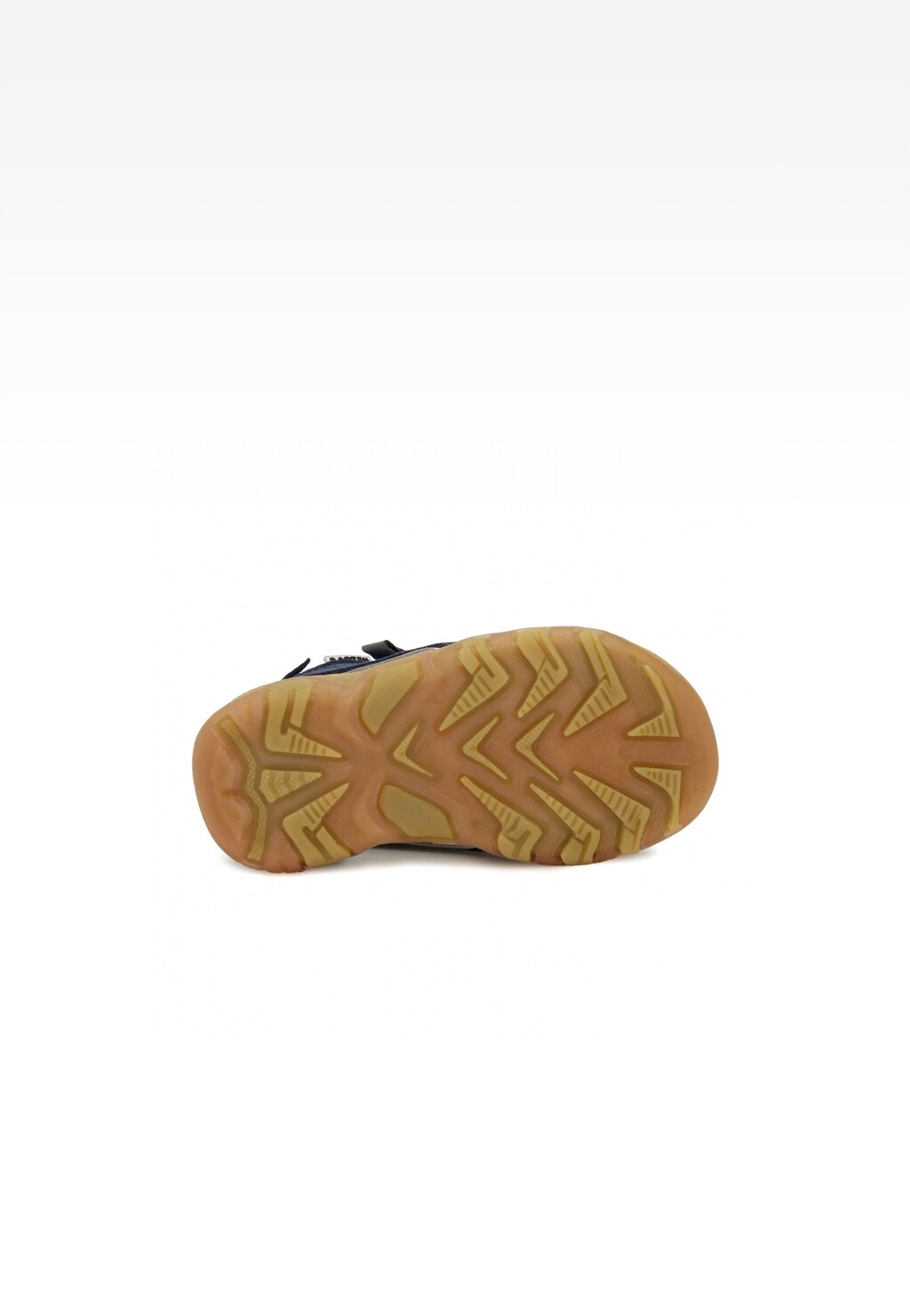 Podeszwa sandałów dziecięcych Bartek 115990-03 dla dziewczynek z charakterystycznym wzorem bieżnika zapewniającym przyczepność na różnych nawierzchniach.