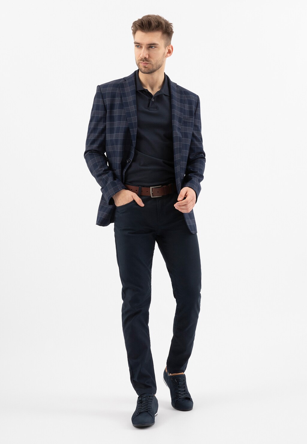 Sportowe półbuty męskie 10026-76 Widok 1