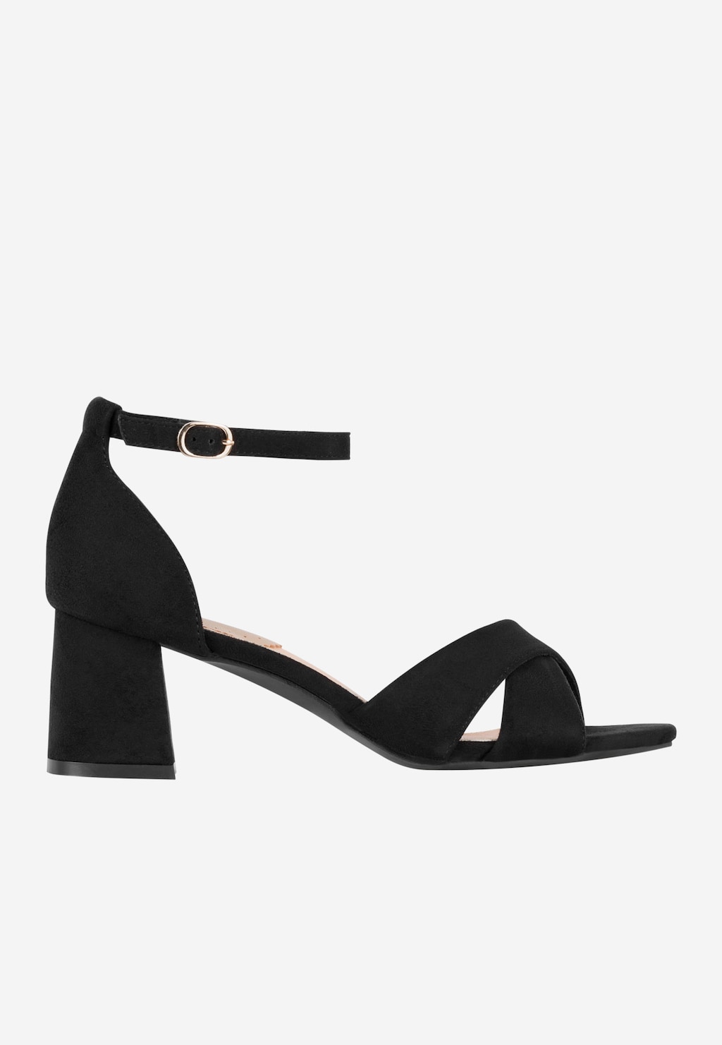 Čierne sandále na opätku využijete na párty aj do práce WJS74046-61 Widok 2