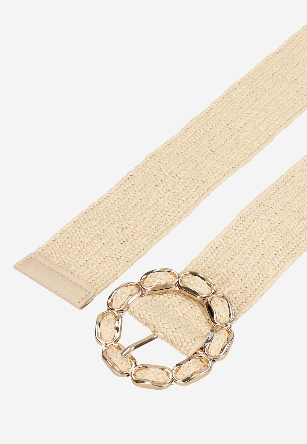 WJS beżowy pasek damski z ozdobną sprzączką WJS91026-44 Widok 3