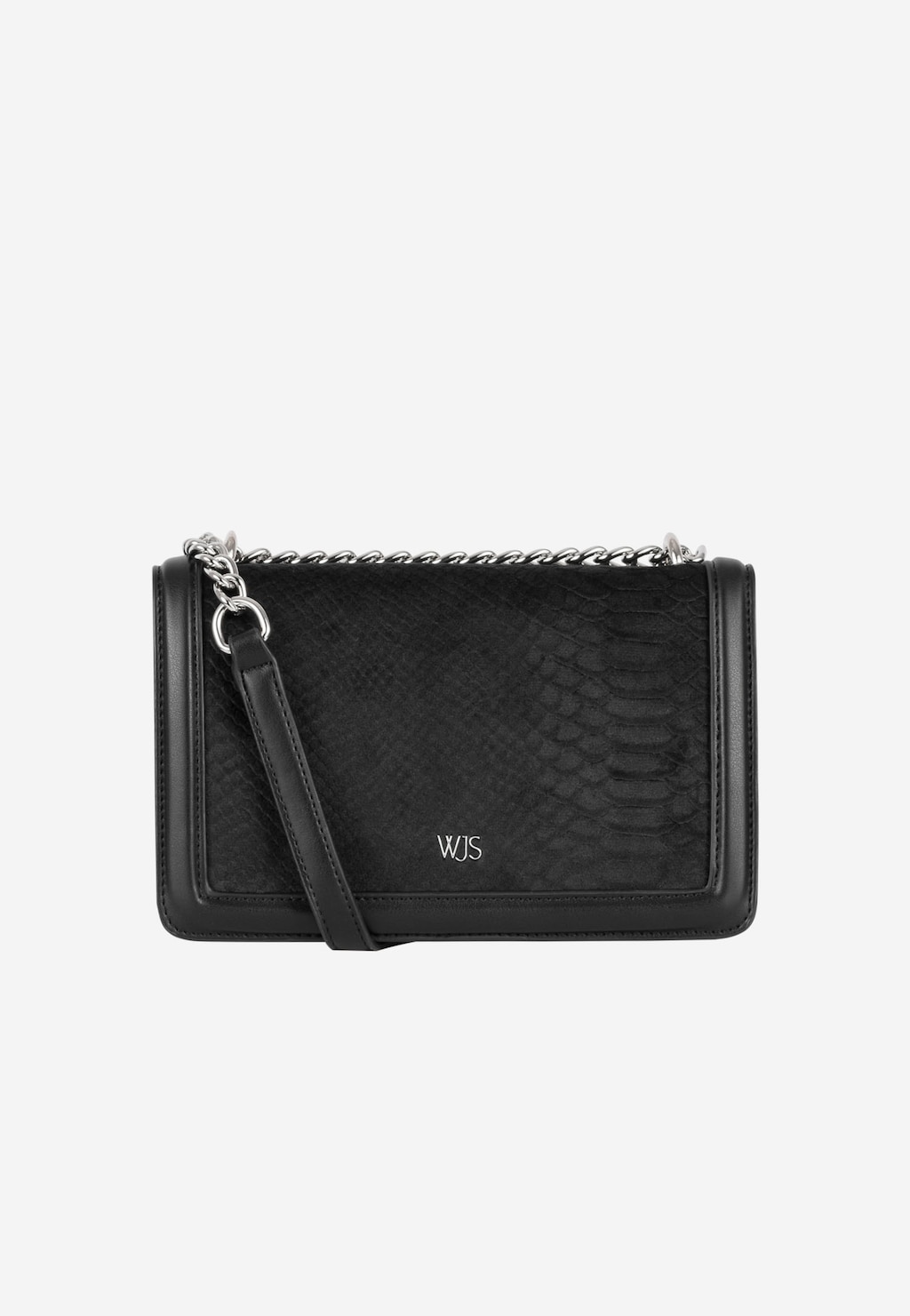 WJS niewielka czarna torebka damska lakierowana WJS76111-81 Widok 1