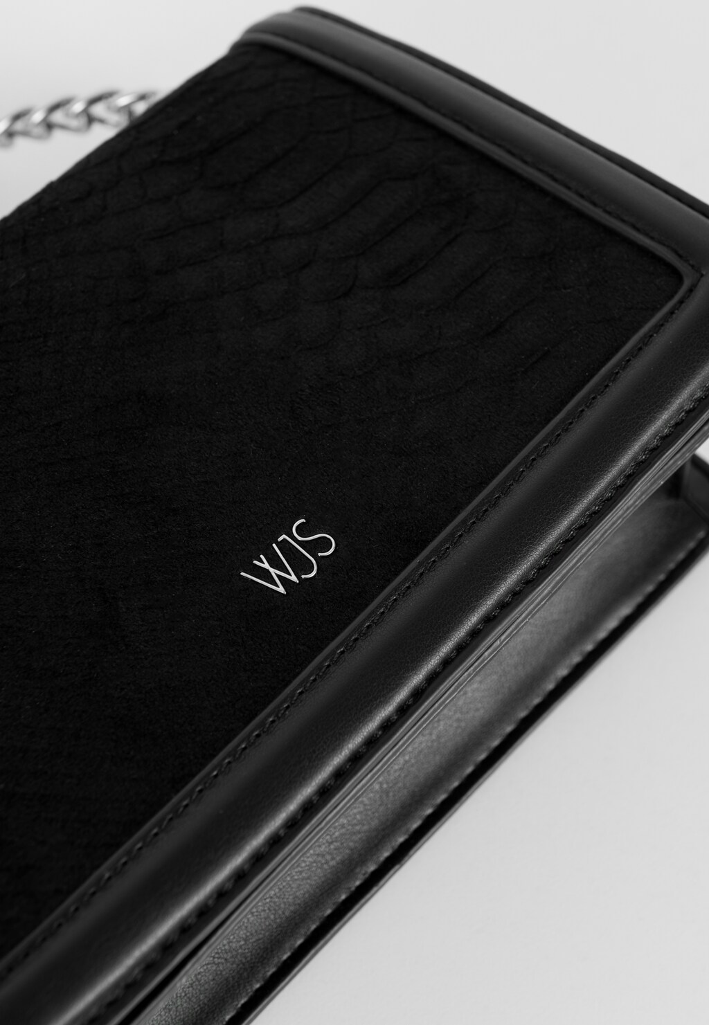 WJS niewielka czarna torebka damska lakierowana WJS76111-81 Widok 4