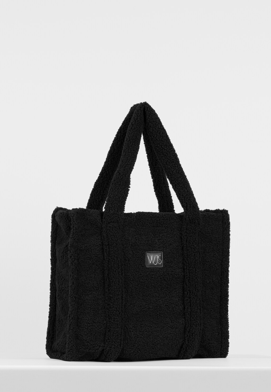 WJS duża czarna pluszowa torebka damska WJS76117-71 Widok 2
