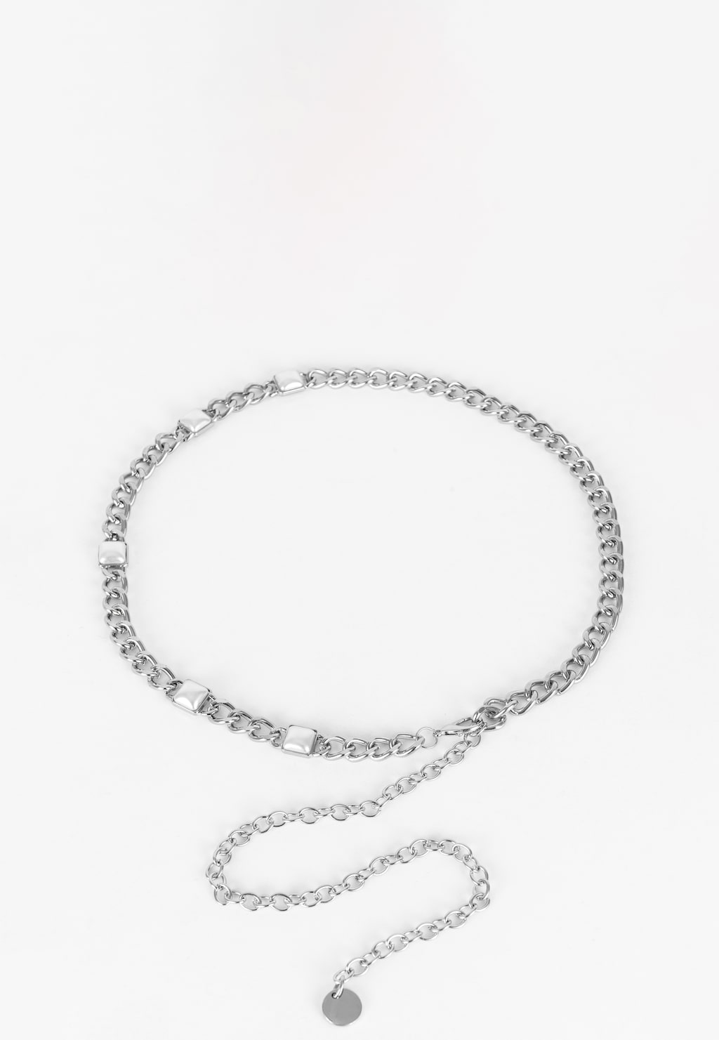 WJS srebrny pasek damski w postaci łańcuszka WJS91025-99 Widok 1