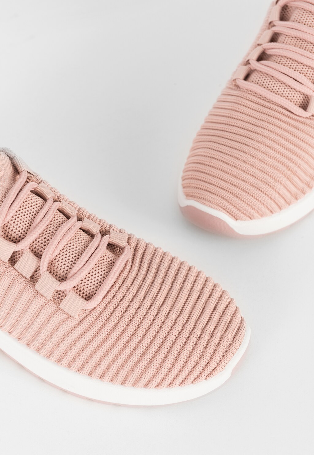 WJS różowe materiałowe buty damskie typu sneakersy WJS64068-15 Widok 3