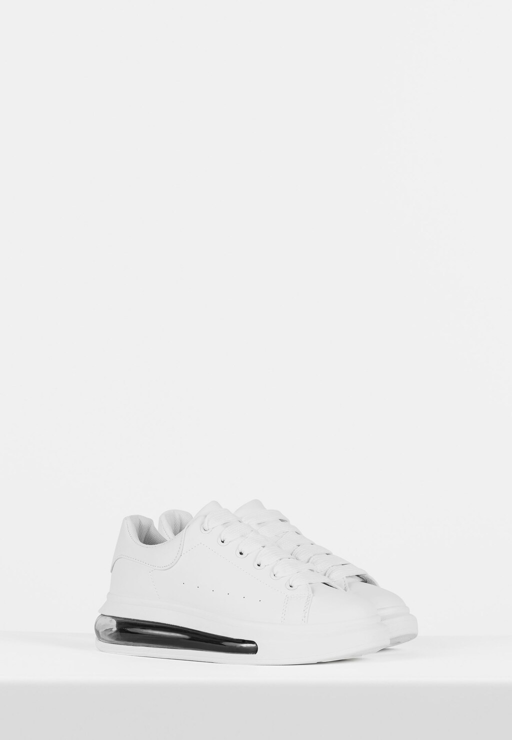 WJS białe sneakersy damskie z oryginalną podeszwą WJS64076-59 Widok 3