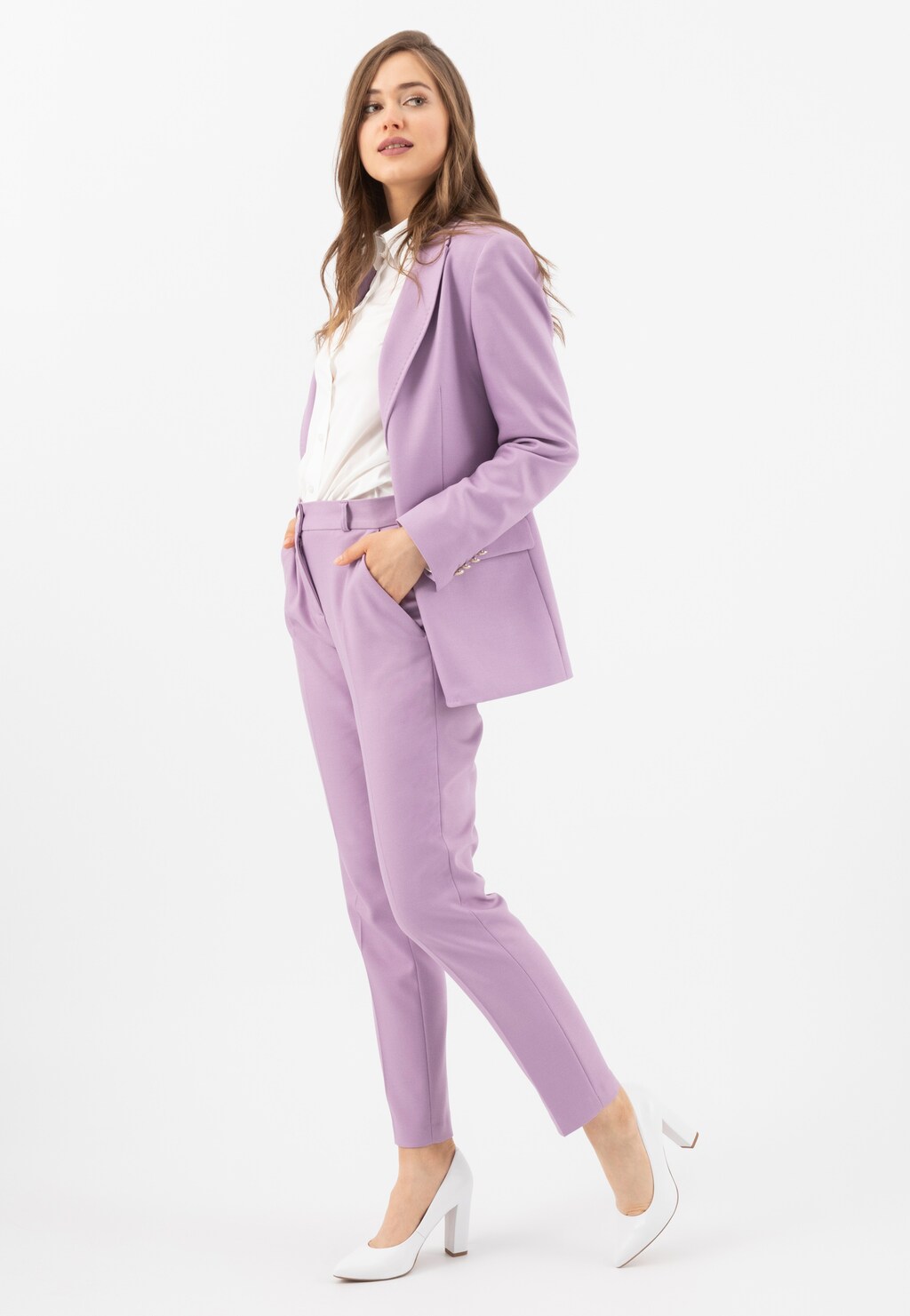 Elegantné dámske lodičky na vysokom podpätku 35042-59 Widok 1