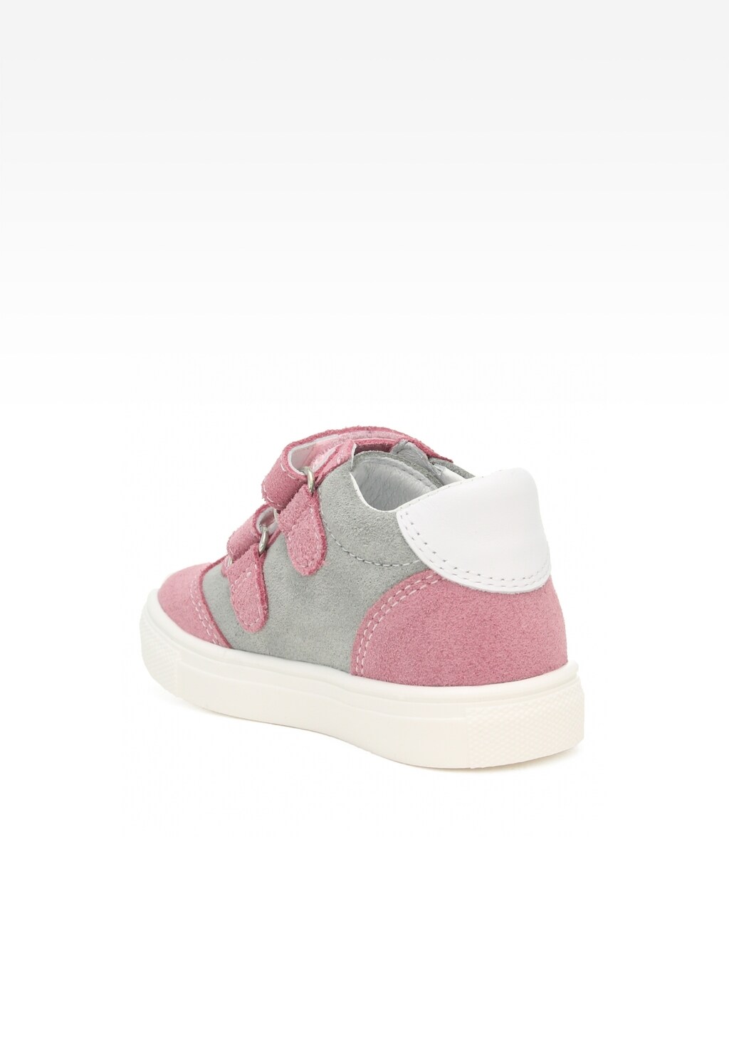 Sneakers BARTEK 11430001, dla dziewcząt, różowo-szary Widok 5