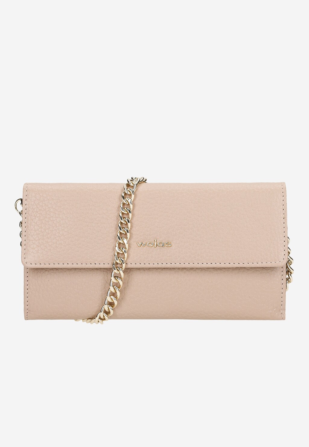 Dámska peňaženka veľká z lícovej kože s praktickou retiazkou 91046-54 Widok 7