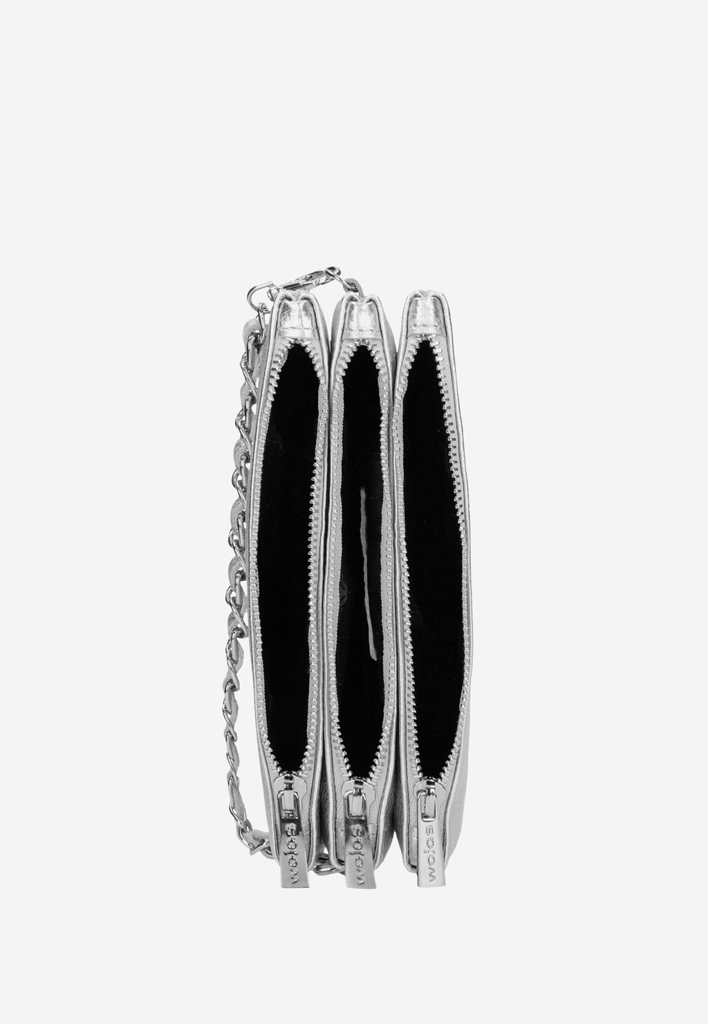 Mała torebka damska w kolorze ciemnego srebra 80116-59 Widok 5