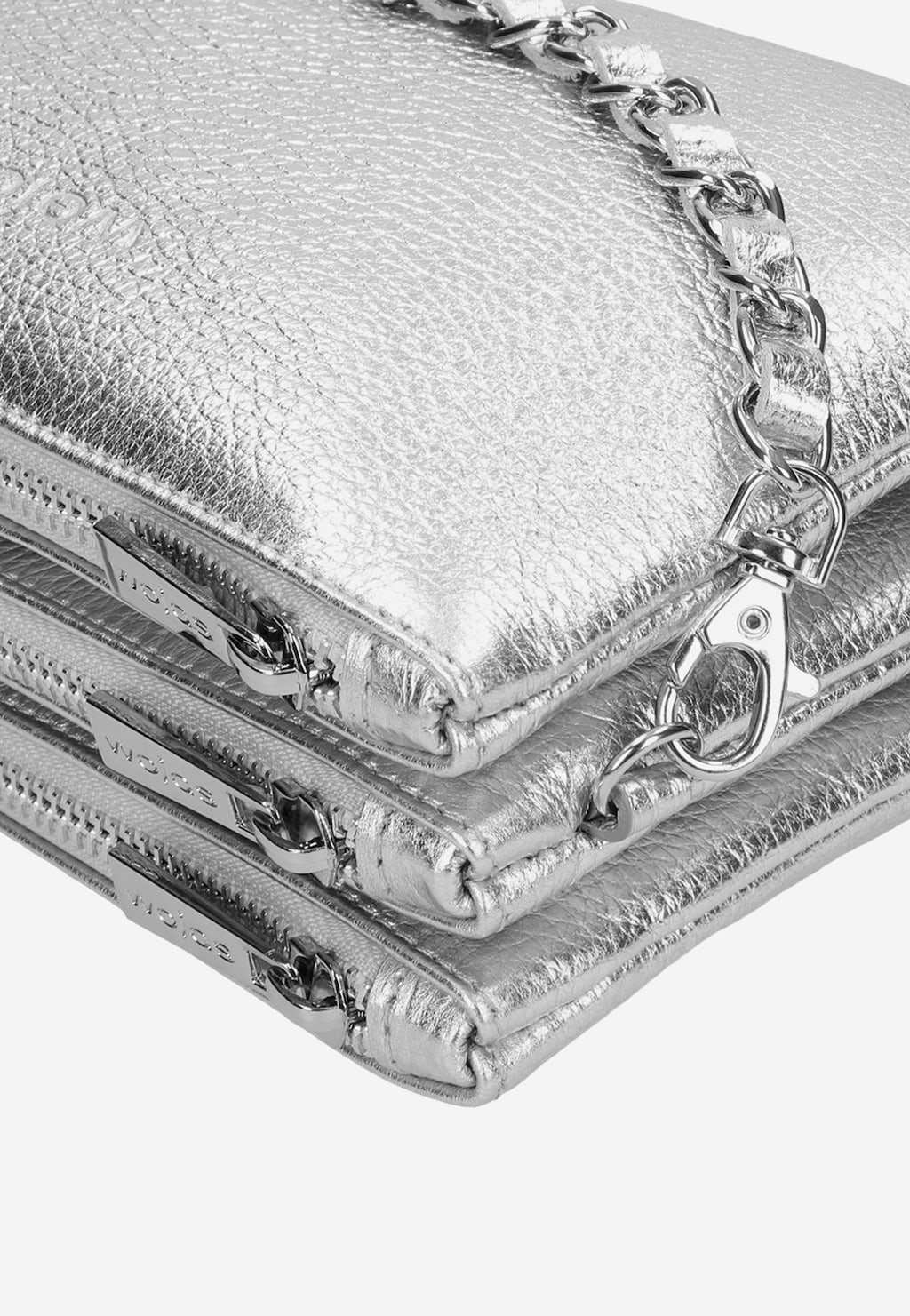 Mała torebka damska w kolorze ciemnego srebra 80116-59 Widok 7