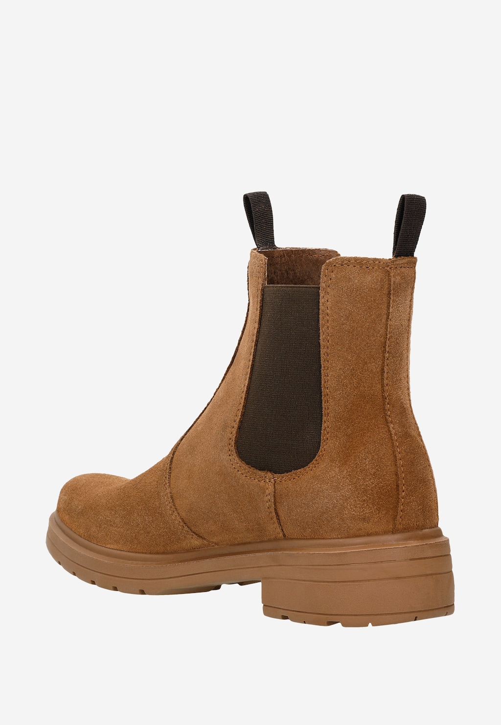 Hnedé dámske štýblety v urbanistickom štýle 55089-63 Widok 4