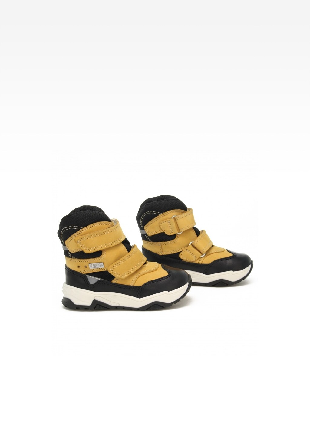 Trzewiki ocieplane BARTEK 1382-KA2L, dla chłopców, czarno-żółty Widok 7