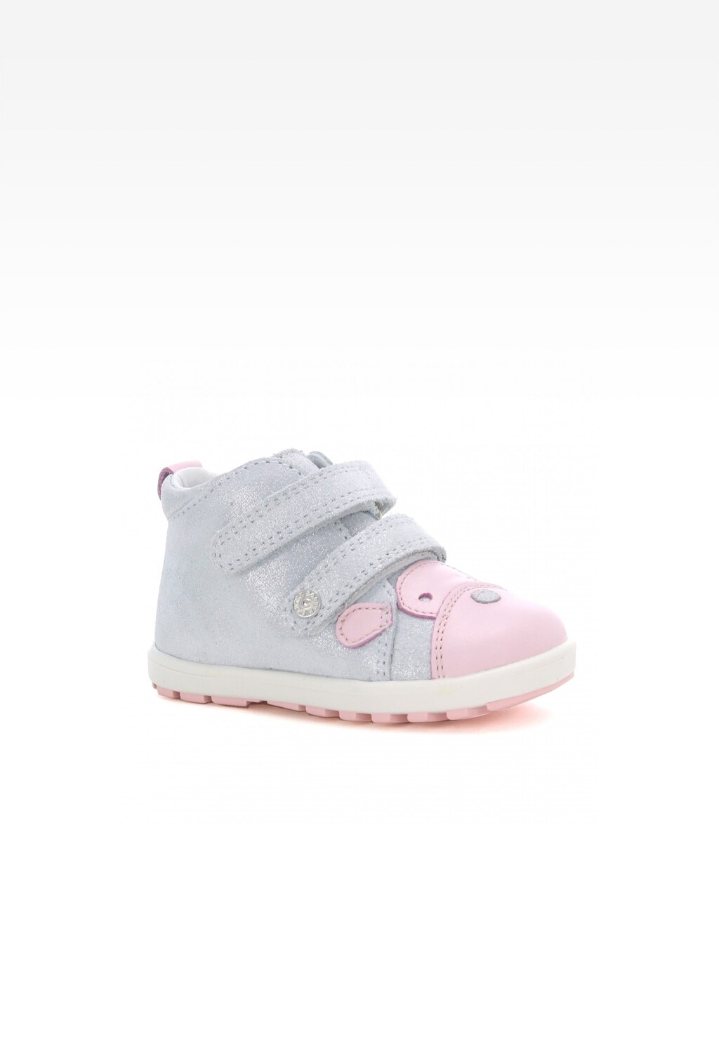 Mini first steps BARTEK W-51734/V11 II, dla dziewcząt, szaro-różowy Widok 1