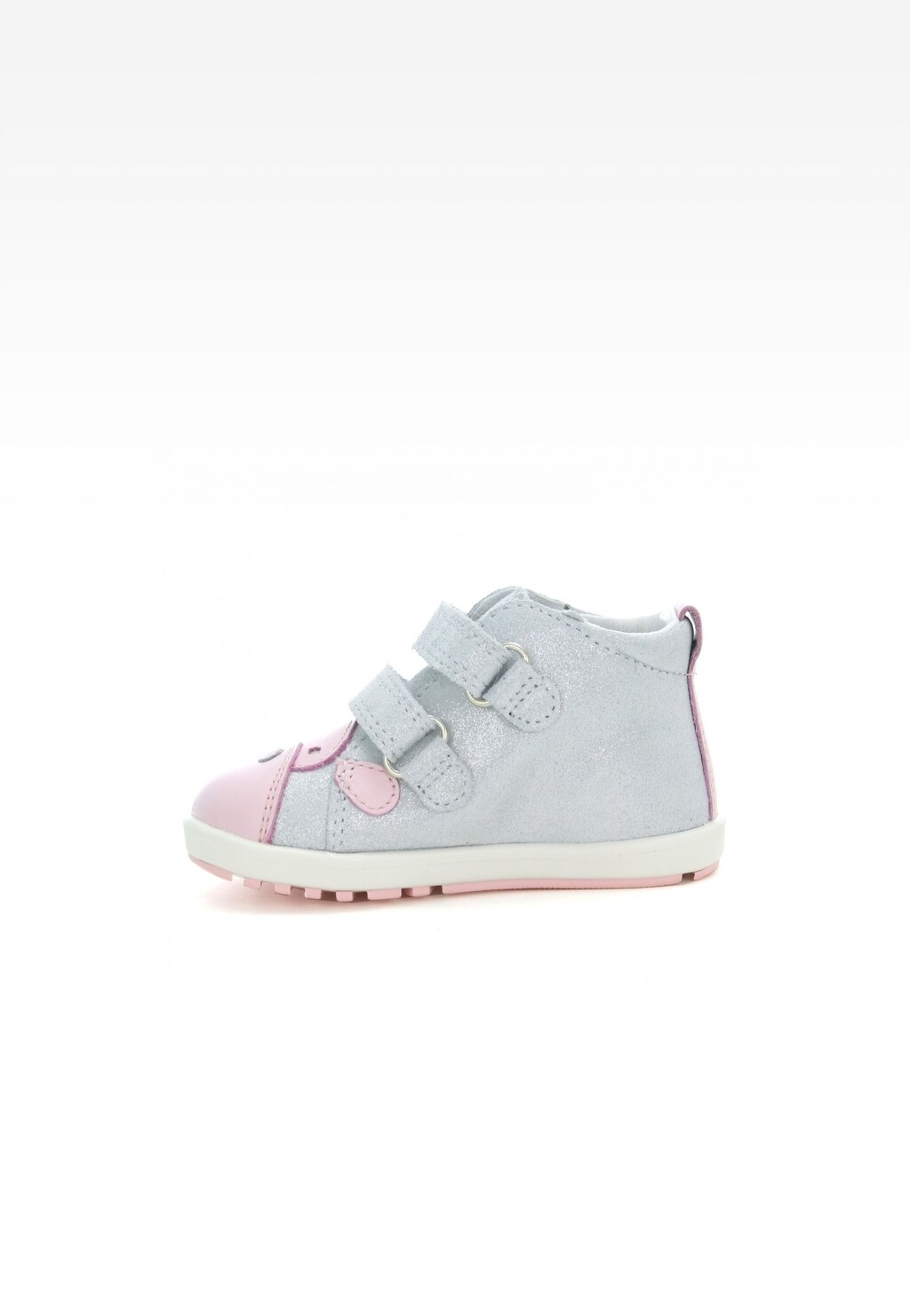 Mini first steps BARTEK W-51734/V11 II, dla dziewcząt, szaro-różowy Widok 4