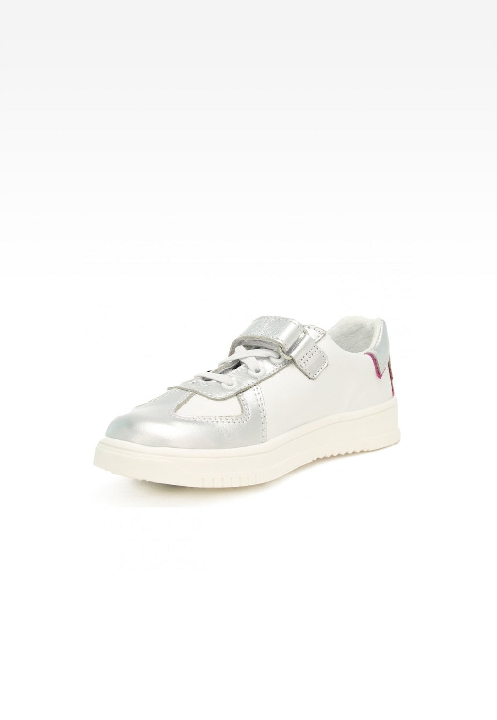 Polobotky BARTEK 18326004 II pro dívky, bílo-stříbrné Widok 3