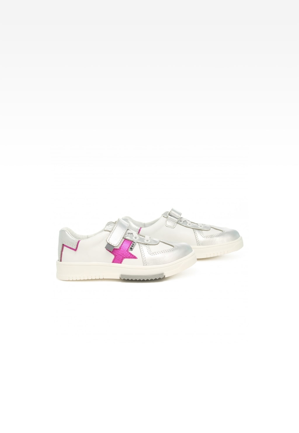 Polobotky BARTEK 18326004 II pro dívky, bílo-stříbrné Widok 7