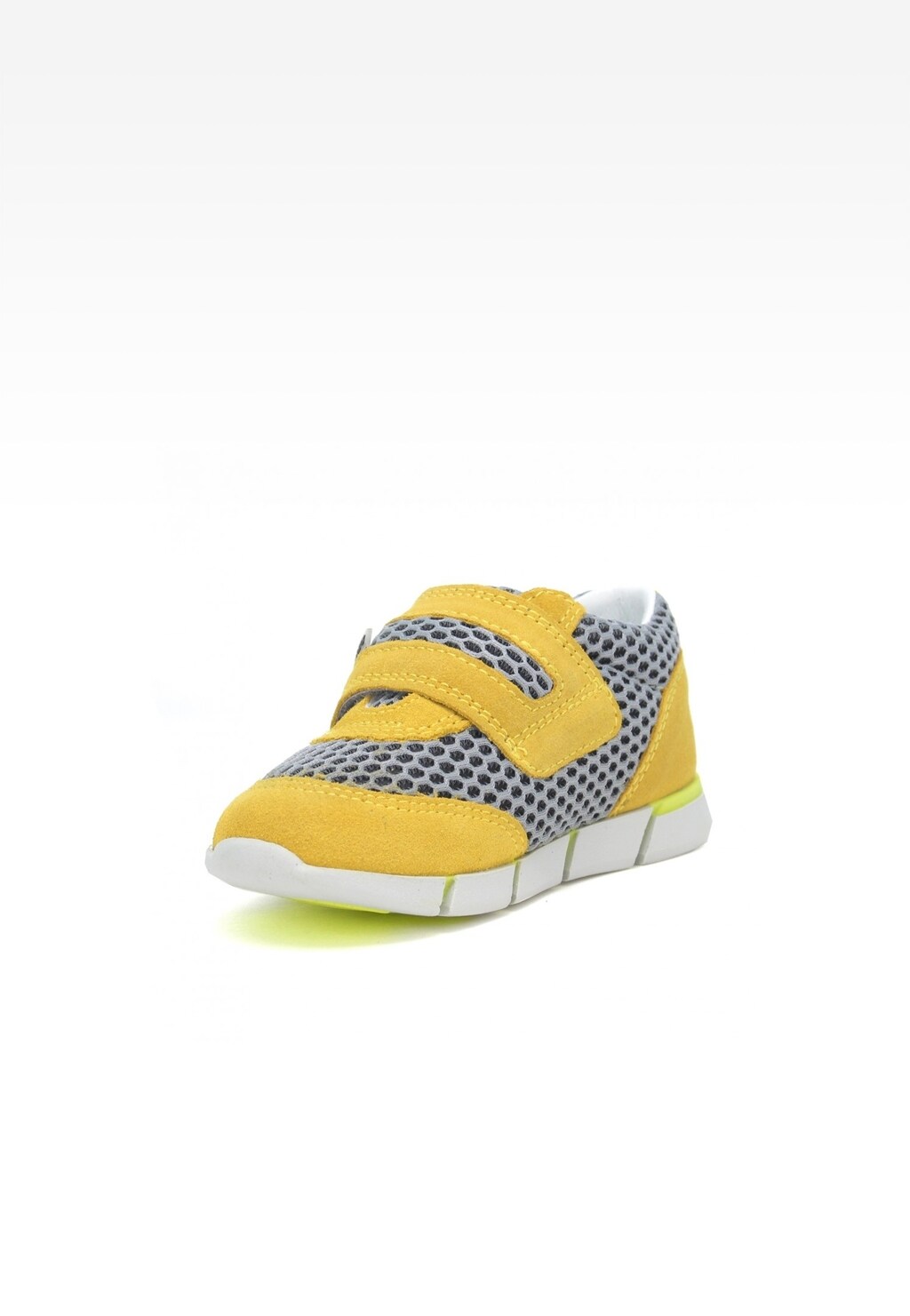 Półbuty BARTEK T-71949/SU5 II, szaro-żółty Widok 3