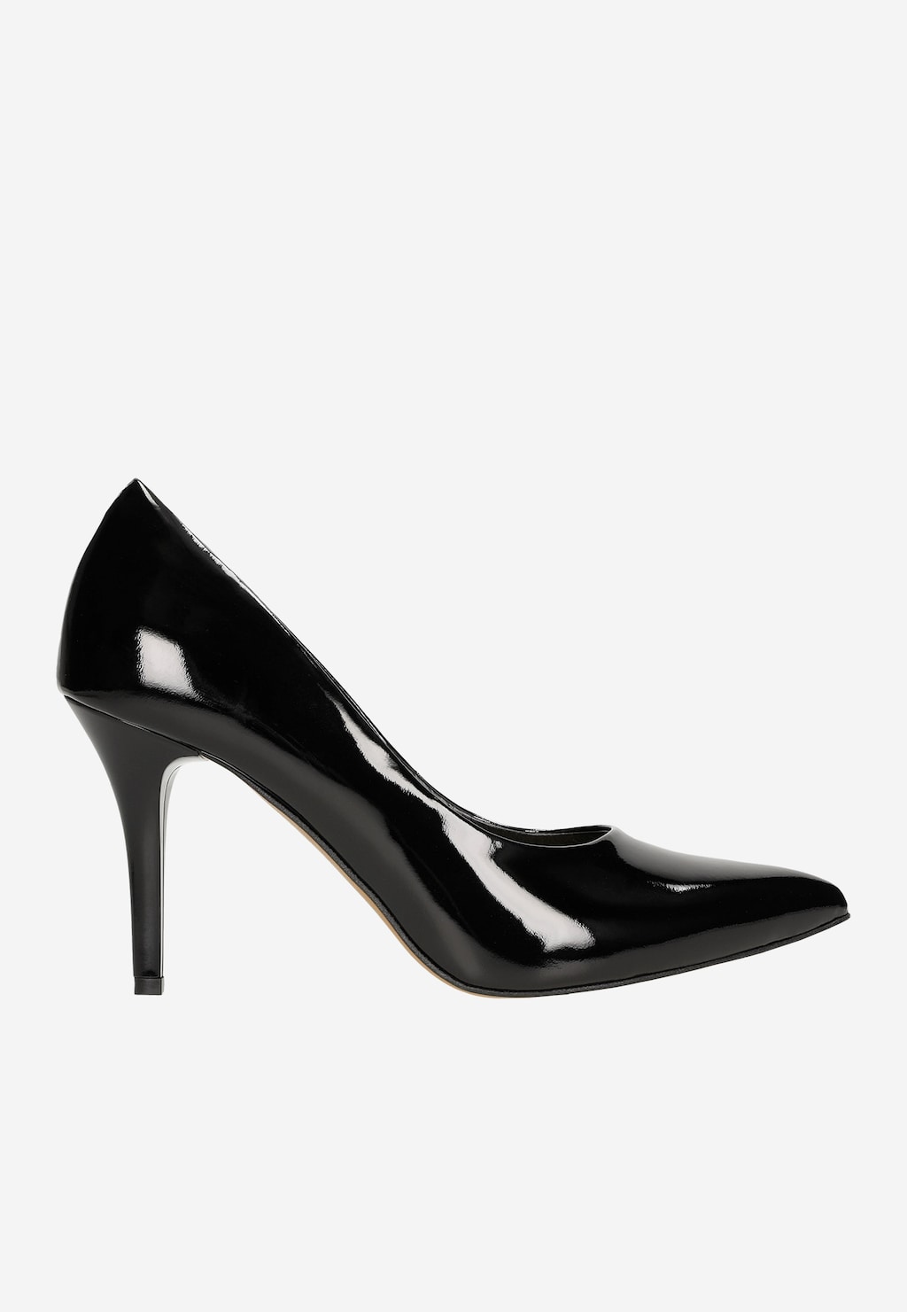Čierne lodičky v klasickom elegantnom prevedení 35090-31 Widok 2