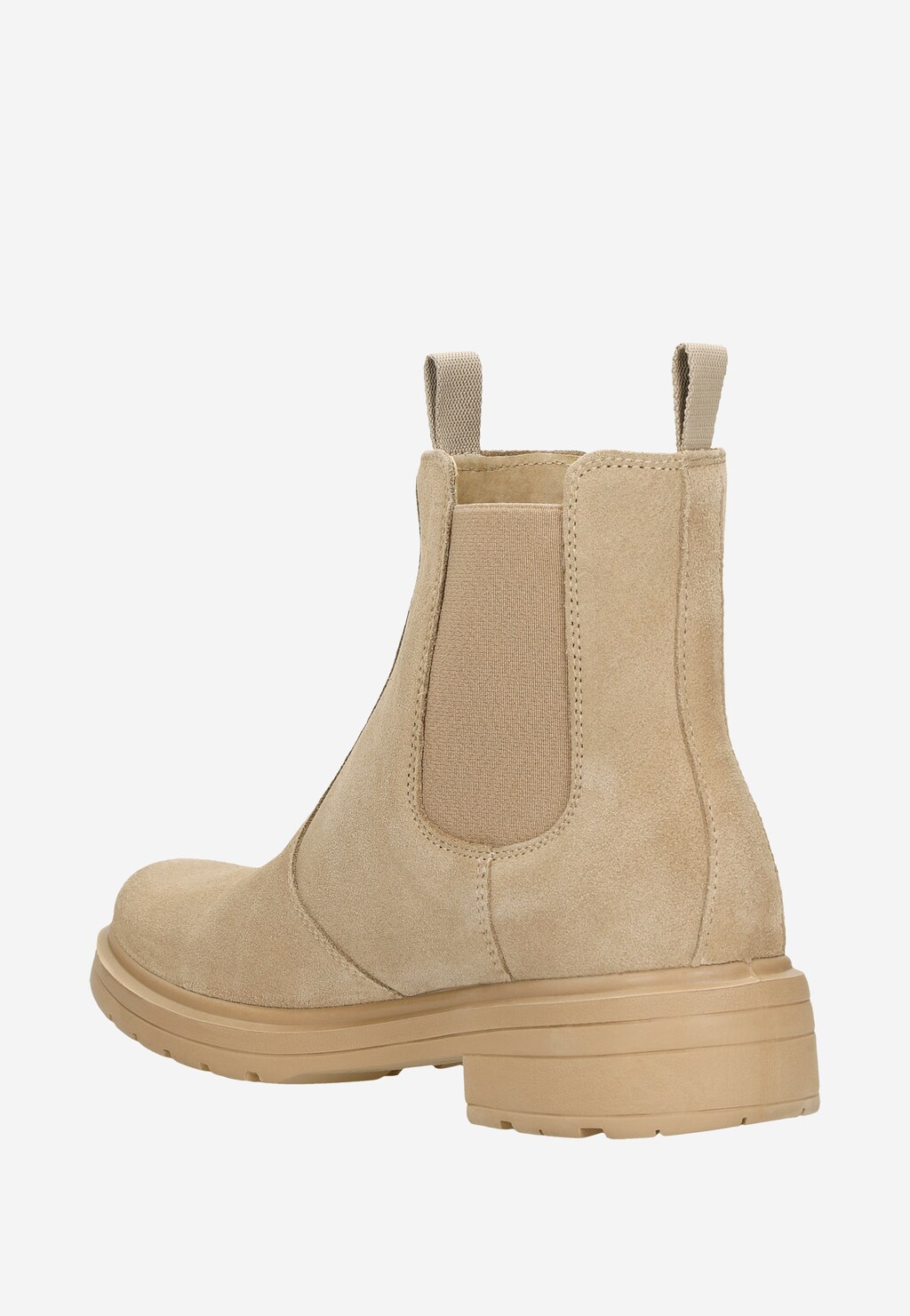 Beżowe całoroczne sztyblety damskie 55089-64 Widok 4