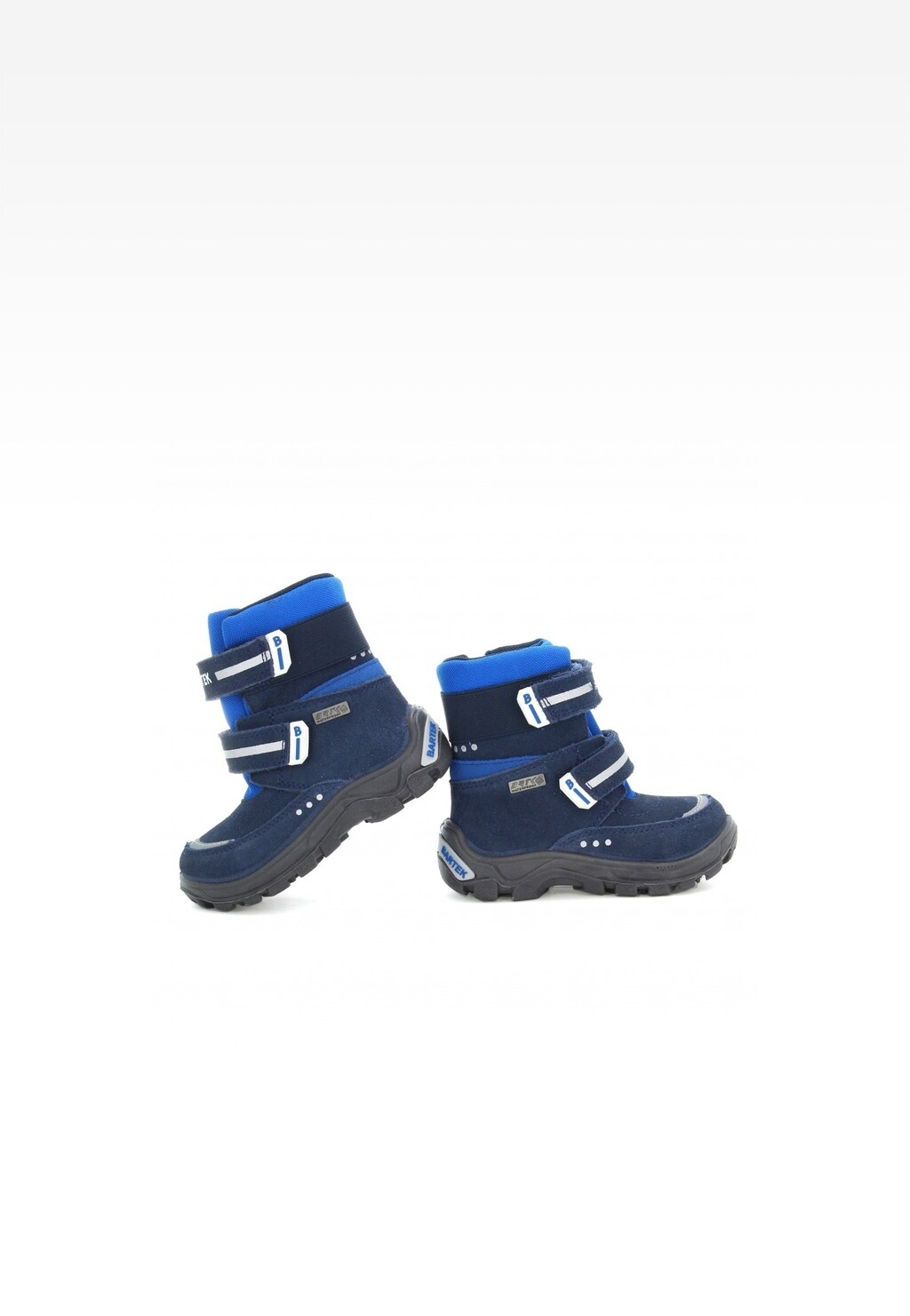 Zateplené kotníkové topánky BARTEK T-41474/KAZ, pre chlapcov, tmavomodré Widok 6