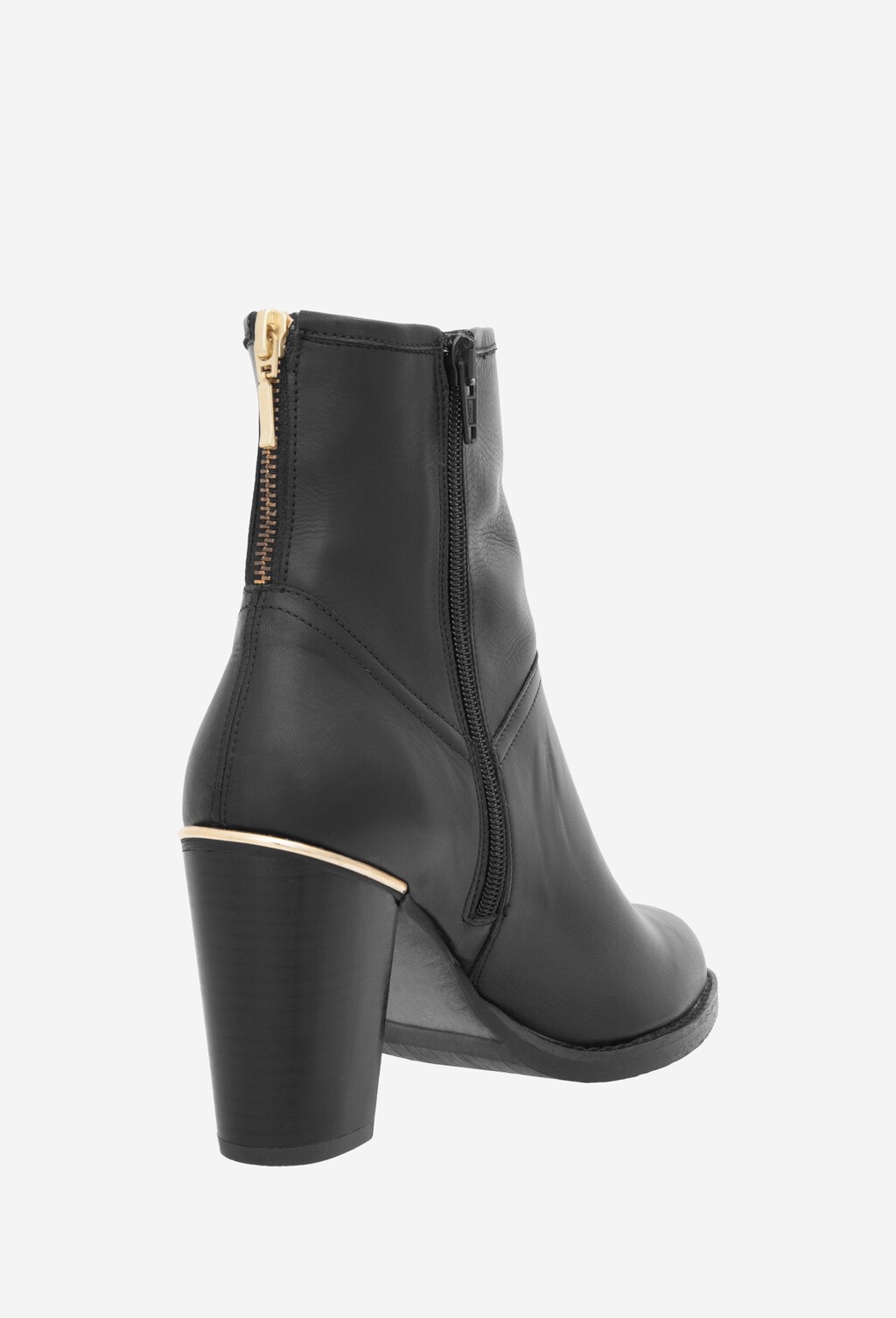 Czarne damskie botki 3644-51 Widok 3
