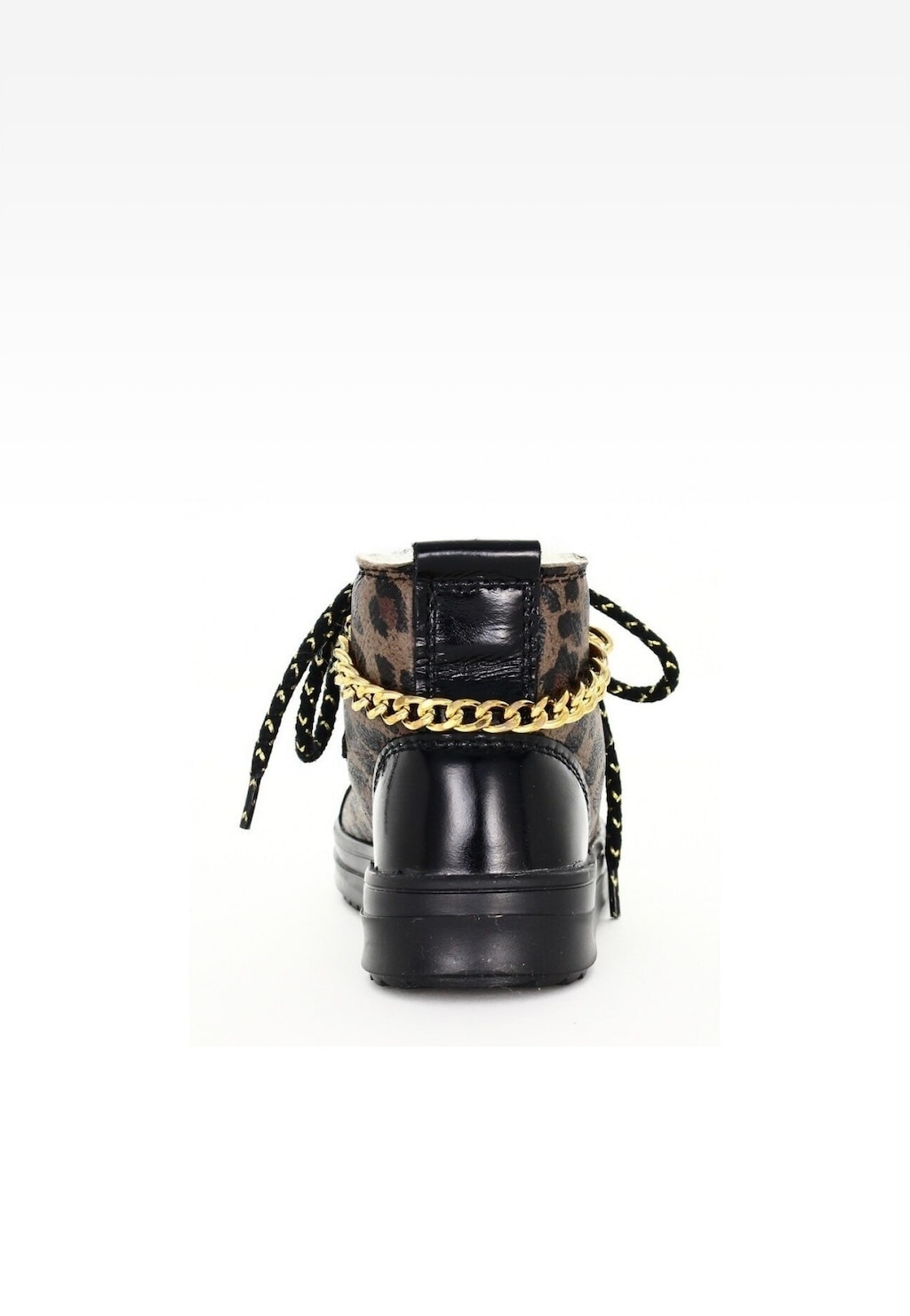 Zateplené kotníkové boty BARTEK W-942850/ST/FAH, pro dívky, černo-hnědé Widok 3