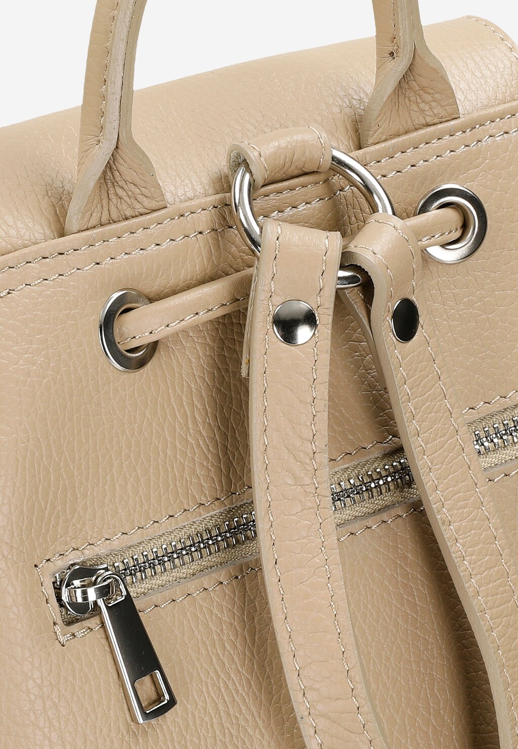 Moderné dámske ruksaky z lícovej kože do práce aj na výlet 80220-54 Widok 6