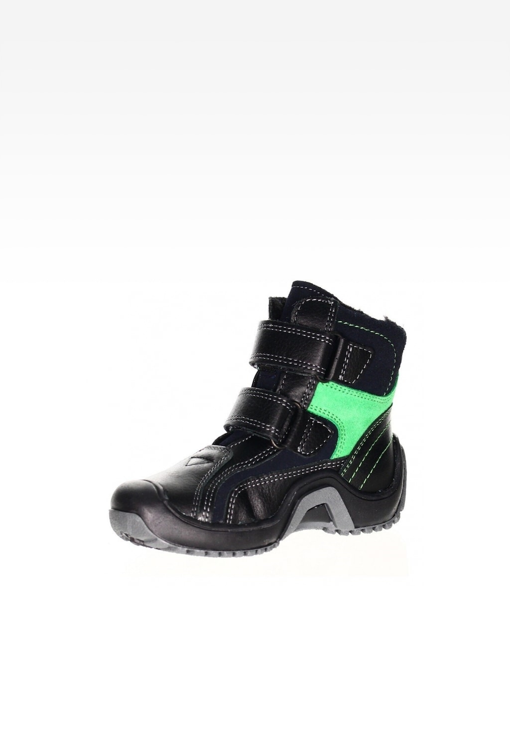 Zateplené kotníkové boty BARTEK W-71482/14R, pro kluky, tmavě modro-zelené Widok 3