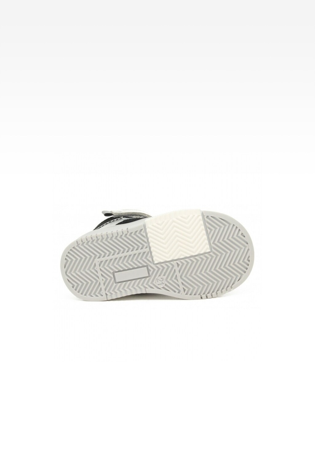 Sneakers BARTEK 11583002 II, dla dziewcząt, czarno-srebrny Widok 6