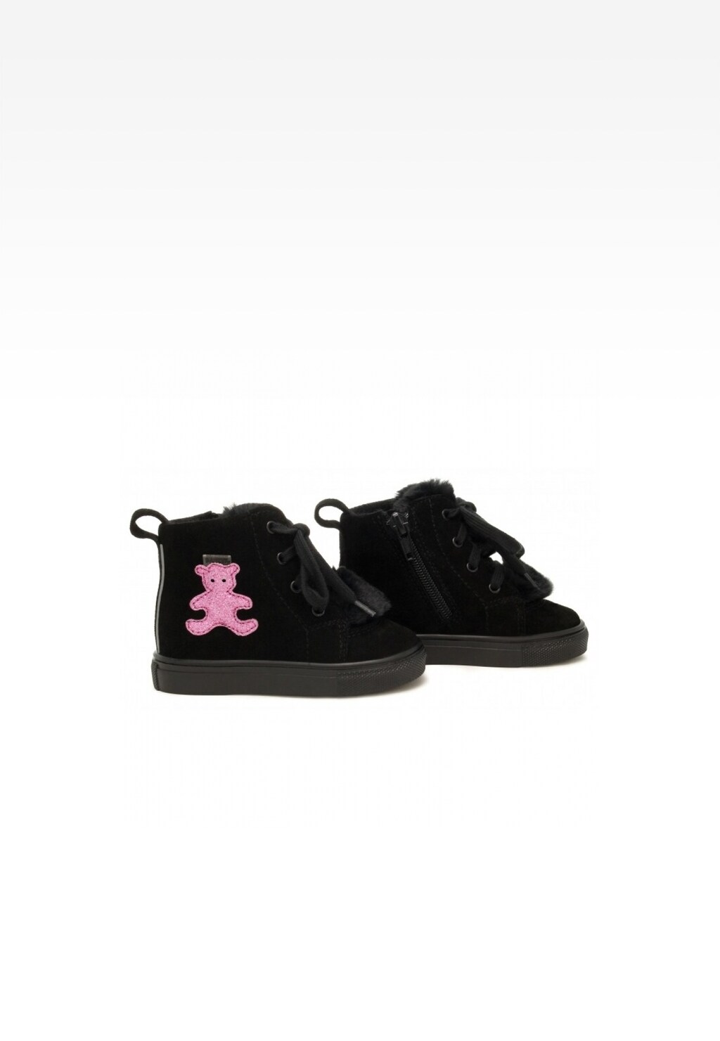 Trzewiki ocieplane BARTEK 11570012, dla dziewcząt, czarny Widok 7