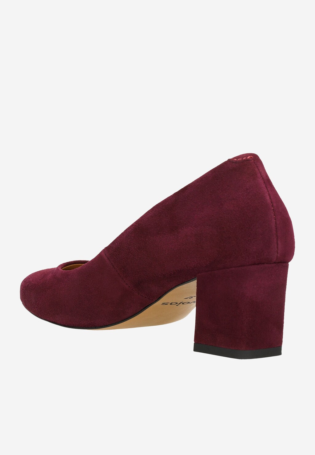 Vášnivé dámske lodičky na stĺpikovom podpätku 9296-60 Widok 4