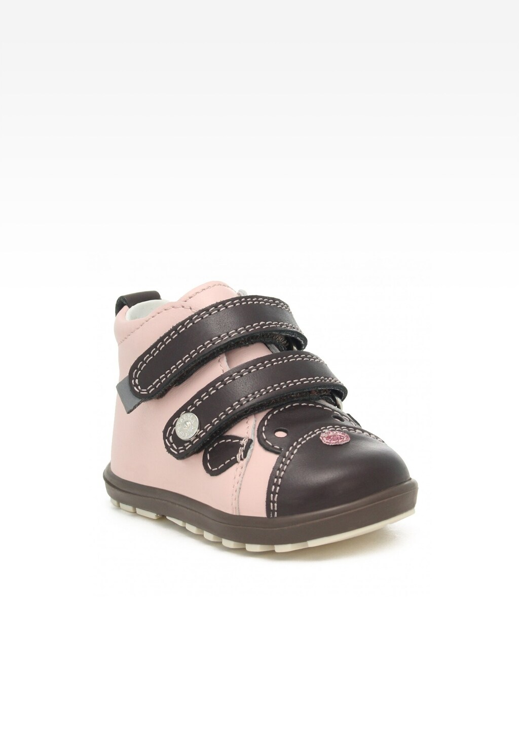 Mini first steps BARTEK 071734-0028 II, dla dziewcząt, różowo-brazowy Widok 2