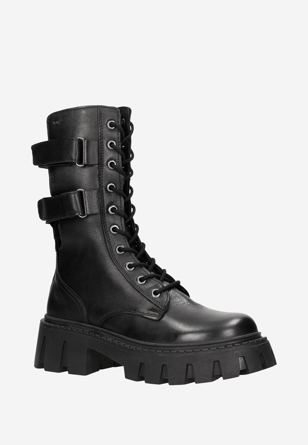 Wysokie trzewiki damskie w alternatywnym stylu 64088-51 Widok 3