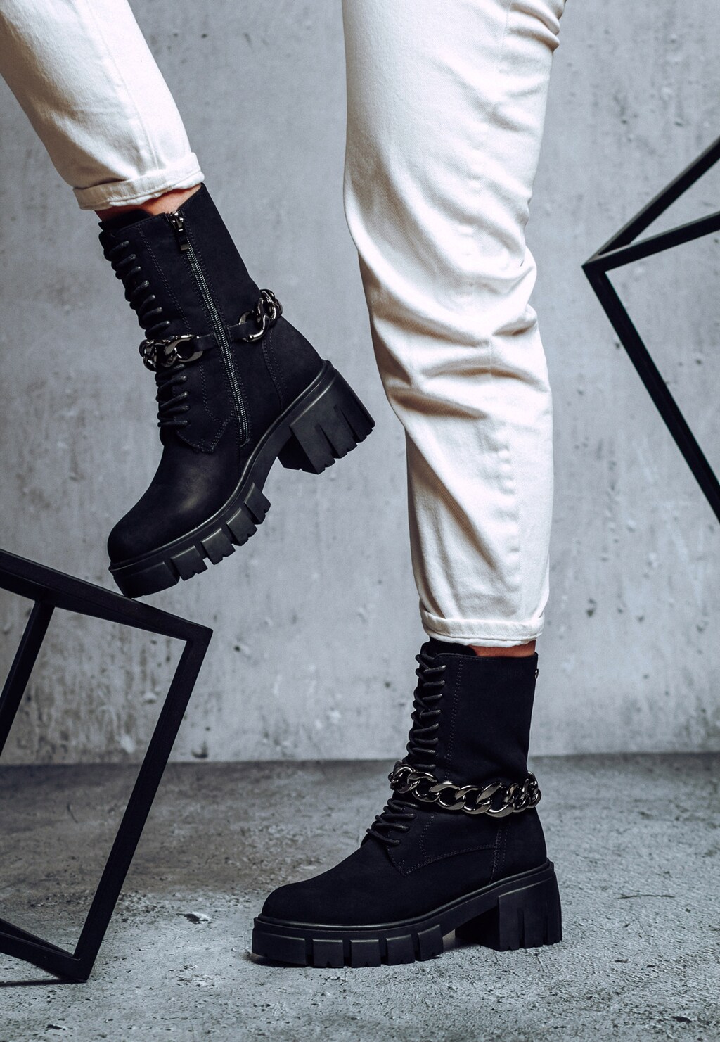 Dámske členkové topánky WJS WJS55032-21 Widok 1